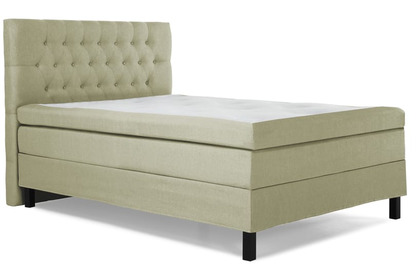 Sänkypaketti Olivia 120x200 Diamant Sängynpääty Vihreä - Polyeetteri - Huonekalut - Sänky - Jenkkisängyt
