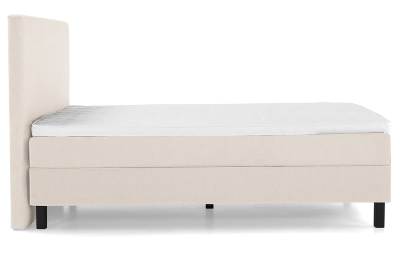 Sänkypaketti Olivia 120x200 Sileä Sängynpääty Beige - Vaahto - Huonekalut - Sänky - Jenkkisängyt
