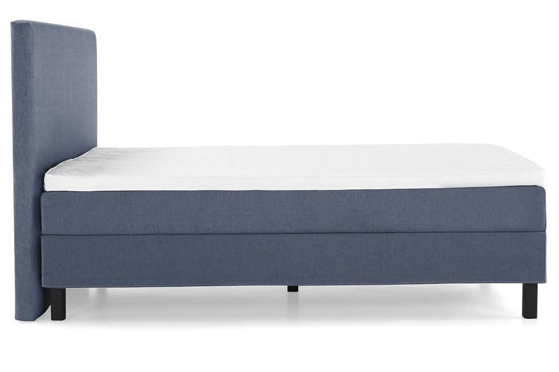 Sänkypaketti Olivia 120x200 Sileä Sängynpääty Tummansininen - Vaahto - Huonekalut - Sänky - Jenkkisängyt