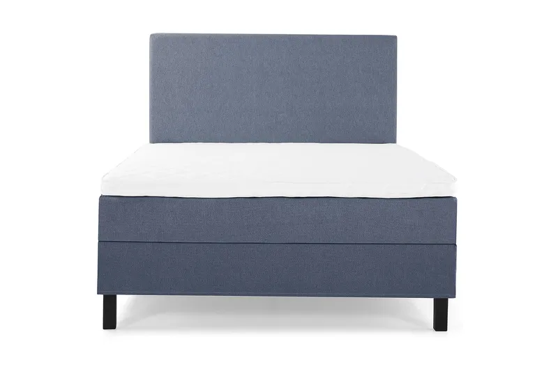 Sänkypaketti Olivia 120x200 Sileä Sängynpääty Tummansininen, Vaahto
