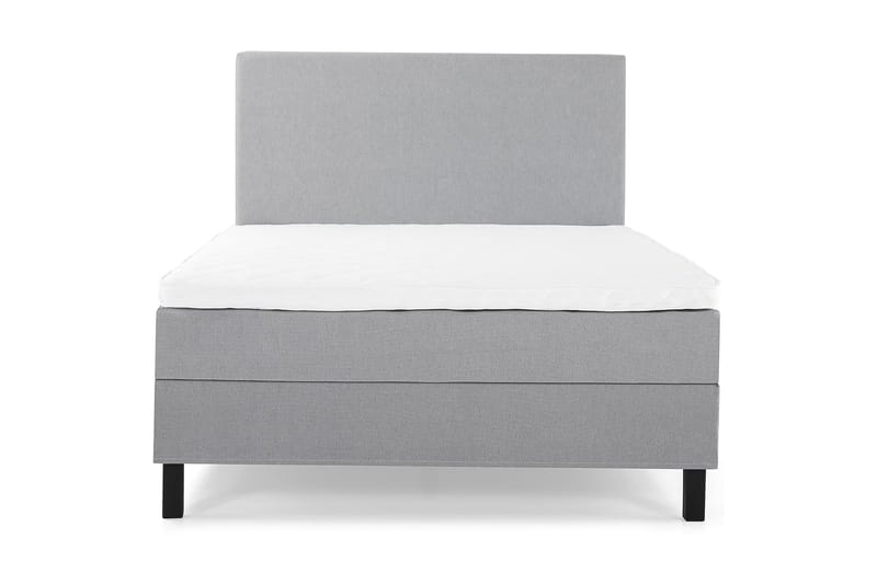 Sänkypaketti Olivia 120x200 Sileä Sängynpääty Vaaleanharmaa - Vaahto - Huonekalut - Sänky - Jenkkisängyt