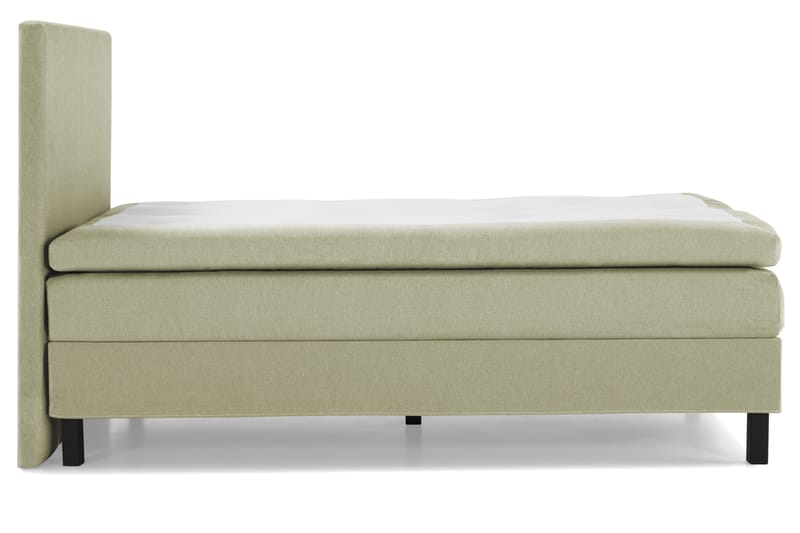 Sänkypaketti Olivia 120x200 Sileä Sängynpääty Vihreä - Polyeetteri - Huonekalut - Sänky - Jenkkisängyt