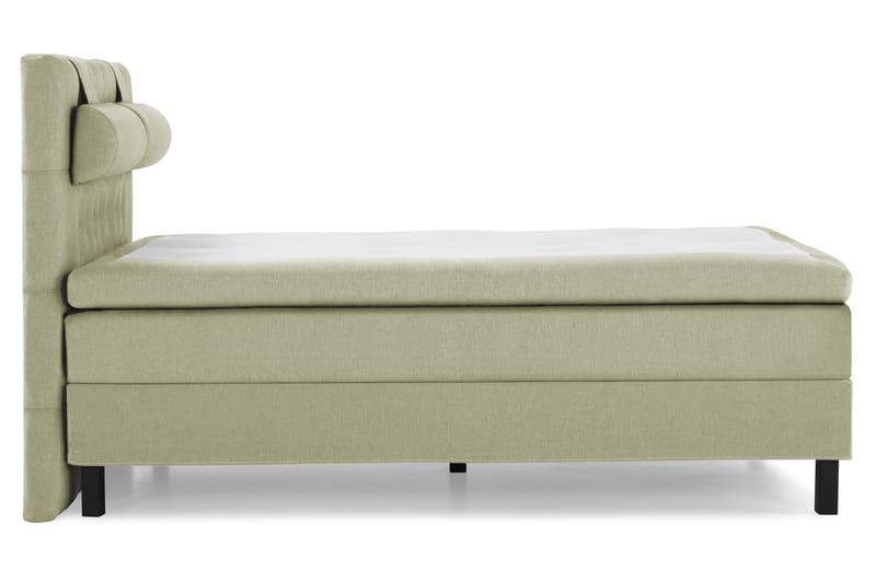 Sänkypaketti Olivia 140x200 Diamant Sängynpääty Vihreä - Polyeetteri Niskatyyny Suuri - Huonekalut - Sänky - Jenkkisängyt