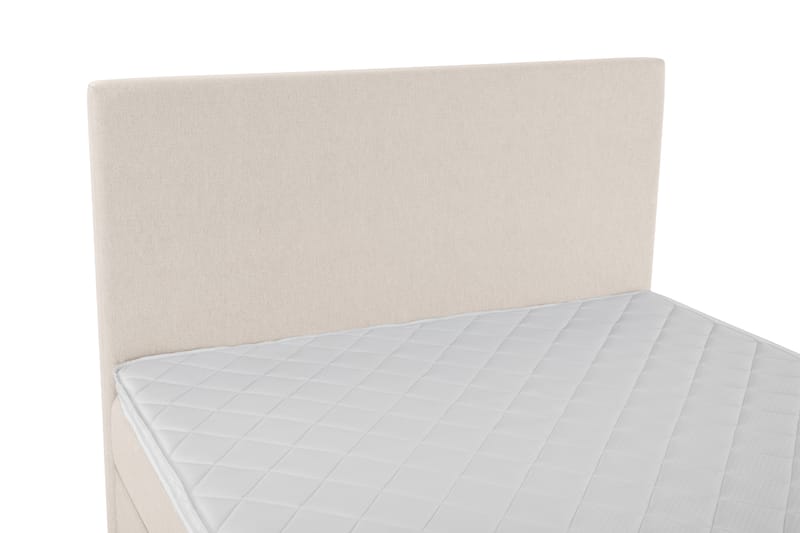 Sänkypaketti Olivia 140x200 Sileä Sängynpääty Beige - Vaahto - Huonekalut - Sänky - Jenkkisängyt