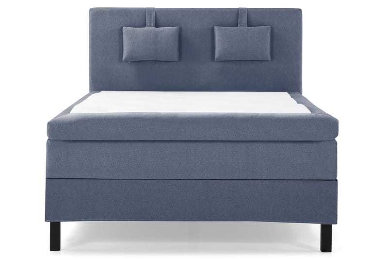 Sänkypaketti Olivia 140x200 Sileä Sängynpääty Tummansininen - Lateksi Niskatyyny Pieni - Huonekalut - Sänky - Jenkkisängyt