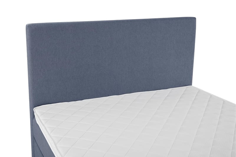 Sänkypaketti Olivia 140x200 Sileä Sängynpääty Tummansininen - Vaahto - Huonekalut - Sänky - Jenkkisängyt