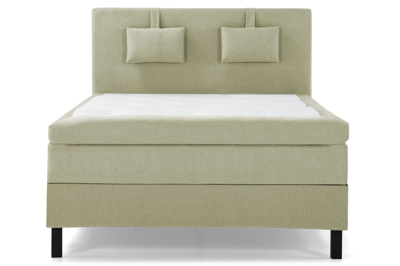 Sänkypaketti Olivia 140x200 Sileä Sängynpääty Vihreä - Lateksi Niskatyyny Pieni - Huonekalut - Sänky - Jenkkisängyt