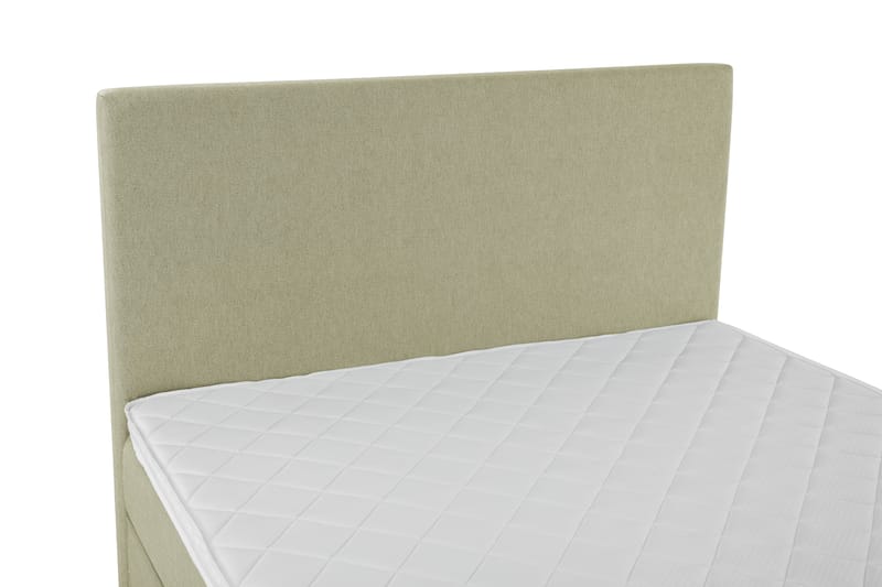 Sänkypaketti Olivia 140x200 Sileä Sängynpääty Vihreä - Vaahto - Huonekalut - Sänky - Jenkkisängyt