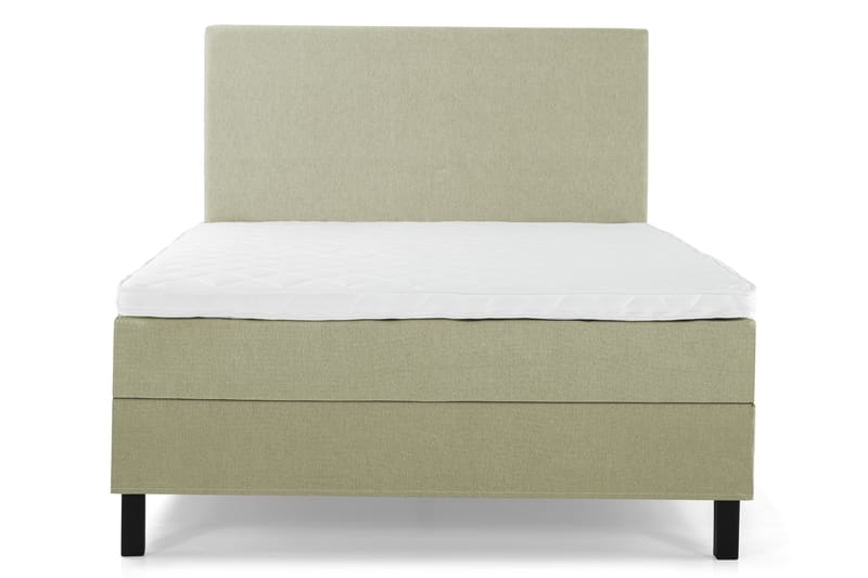 Sänkypaketti Olivia 140x200 Sileä Sängynpääty Vihreä - Vaahto - Huonekalut - Sänky - Jenkkisängyt