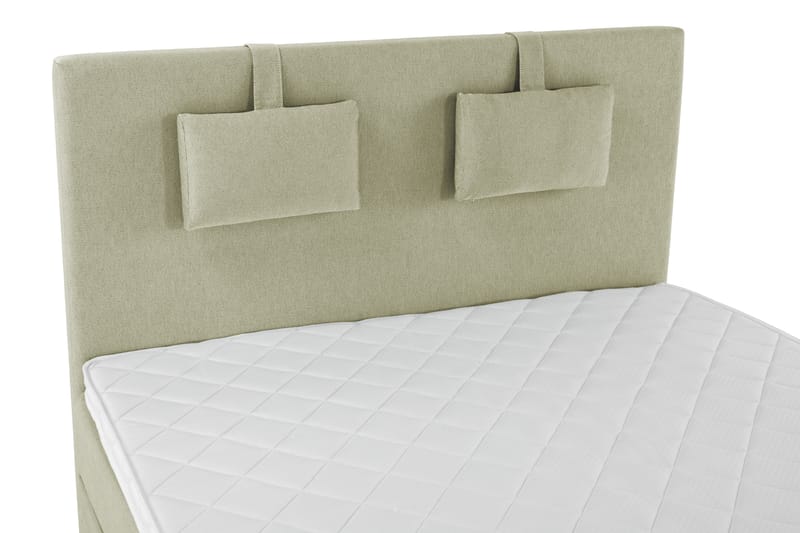 Sänkypaketti Olivia 140x200 Polyeetteri Sileä Sängynpääty - Niskatyyny Pieni Vihreä - Huonekalut - Sänky - Jenkkisängyt