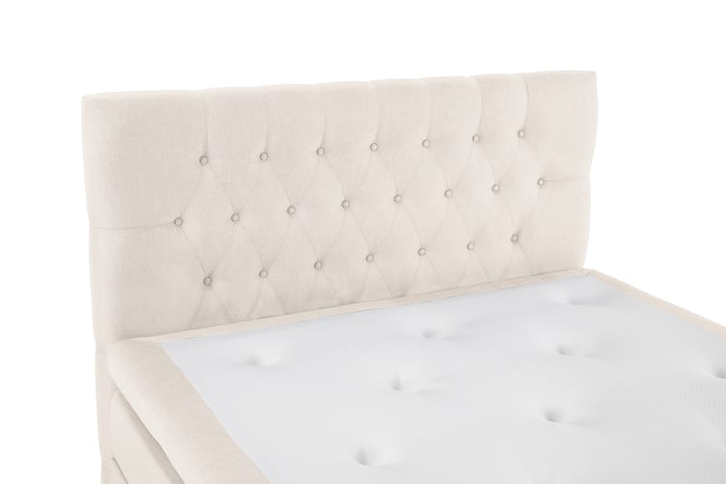 Sänkypaketti Olivia 140x200 Polyeetteri Diamant Sängynpääty - Beige - Huonekalut - Sänky - Jenkkisängyt
