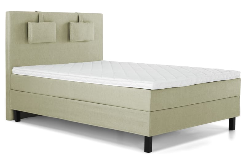 Sänkypaketti Olivia 140x200 Polyeetteri Sileä Sängynpääty - Niskatyyny Pieni Vihreä - Huonekalut - Sänky - Jenkkisängyt