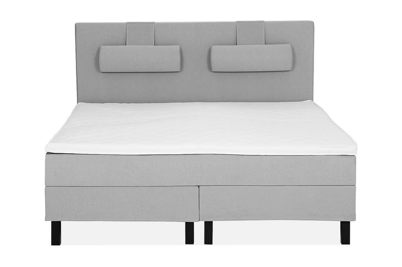 Sänkypaketti Olivia 150x200 Vaahto Sileä Sängynpääty - Harmaa - Huonekalut - Sänky - Jenkkisängyt