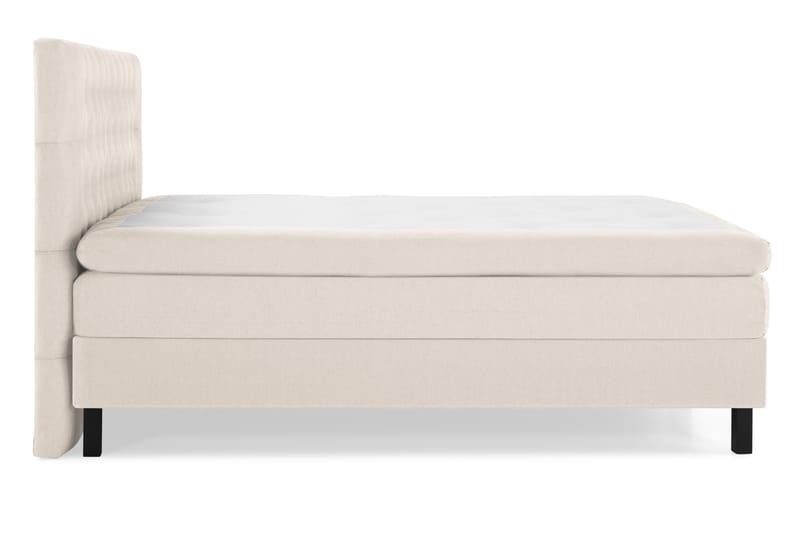 Sänkypaketti Olivia 160x200 Diamant Sängynpääty Beige - Polyeetteri - Huonekalut - Sänky - Jenkkisängyt