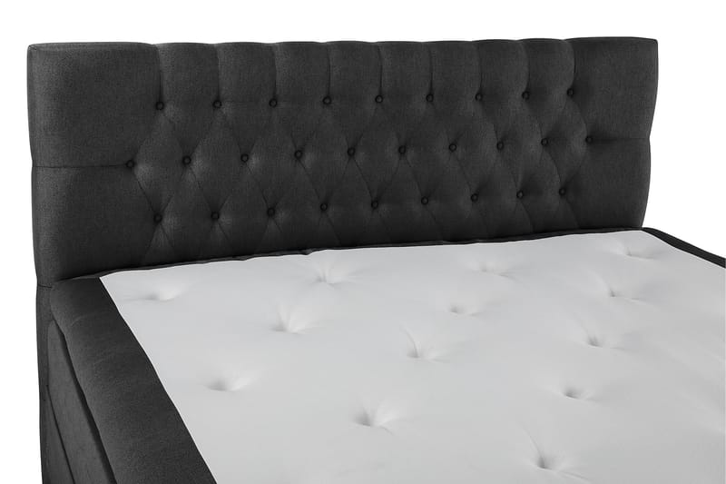 Sänkypaketti Olivia 160x200 Diamant Sängynpääty Musta - Memory - Huonekalut - Sänky - Jenkkisängyt