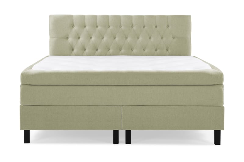 Sänkypaketti Olivia 160x200 Diamant Sängynpääty Vihreä - Memory - Huonekalut - Sänky - Jenkkisängyt