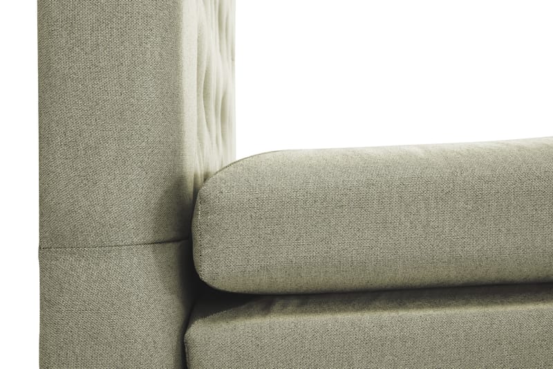 Sänkypaketti Olivia 160x200 Diamant Sängynpääty Vihreä - Polyeetteri Niskatyyny Pieni - Huonekalut - Sänky - Jenkkisängyt