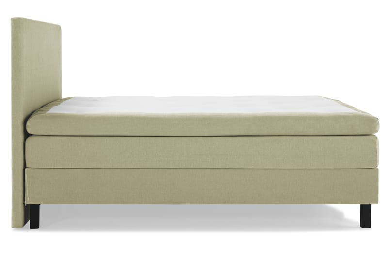 Sänkypaketti Olivia 160x200 Sileä Sängynpääty Vihreä - Polyeetteri - Huonekalut - Sänky - Jenkkisängyt