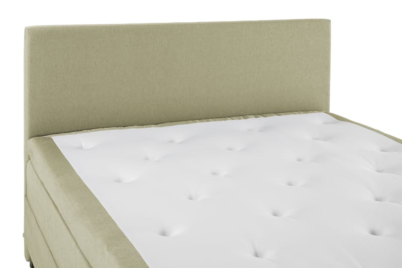 Sänkypaketti Olivia 160x200 Sileä Sängynpääty Vihreä - Polyeetteri - Huonekalut - Sänky - Jenkkisängyt