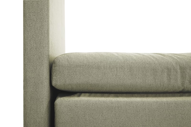 Sänkypaketti Olivia 160x200 Sileä Sängynpääty Vihreä - Polyeetteri - Huonekalut - Sänky - Jenkkisängyt