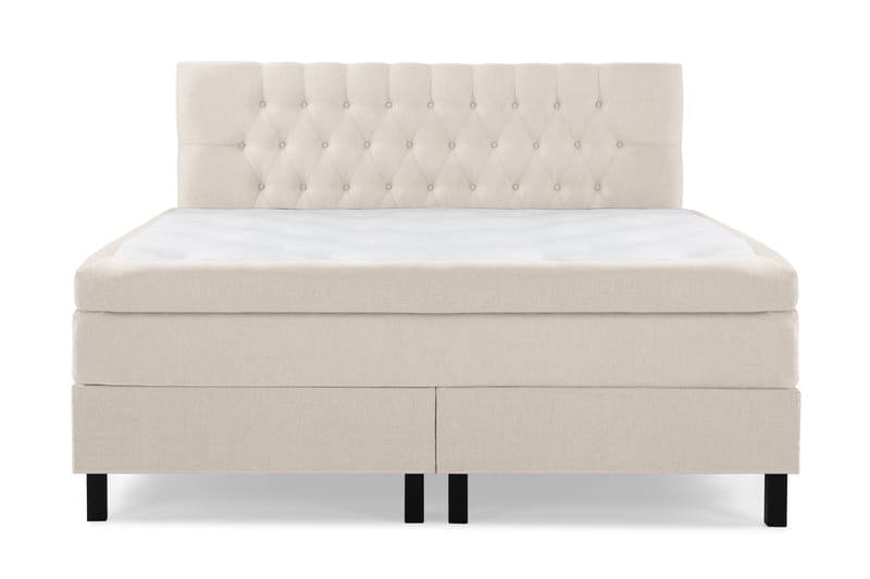 Sänkypaketti Olivia 180x200 Diamant Sängynpääty Beige - Lateksi - Huonekalut - Sänky - Jenkkisängyt