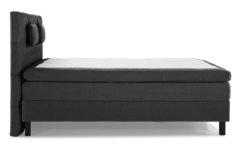 Sänkypaketti Olivia 180x200 Diamant Sängynpääty Musta - Polyeetteri Niskatyyny Pieni - Huonekalut - Sänky - Jenkkisängyt