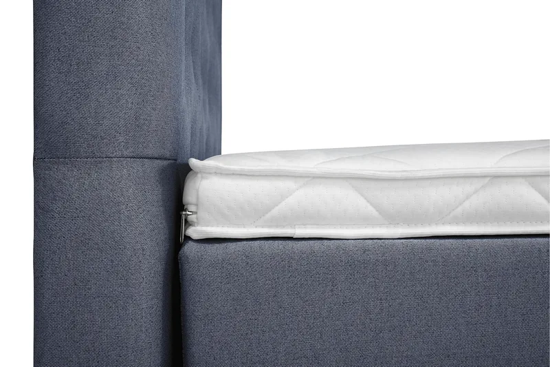 Sänkypaketti Olivia 180x200 Diamant Sängynpääty Tummansinine - Vaahto Niskatyyny Suuri - Huonekalut - Sänky - Jenkkisängyt