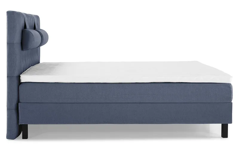 Sänkypaketti Olivia 180x200 Diamant Sängynpääty Tummansinine - Vaahto Niskatyyny Suuri - Huonekalut - Sänky - Jenkkisängyt