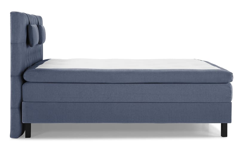 Sänkypaketti Olivia 180x200 Diamant Sängynpääty Tummansinine - Polyeetteri Niskatyyny Pieni - Huonekalut - Sänky - Jenkkisängyt
