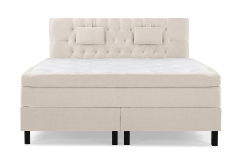 Sänkypaketti Olivia 180x200 Memorypatja Diamant Sängynpääty - Beige - Huonekalut - Sänky - Jenkkisängyt