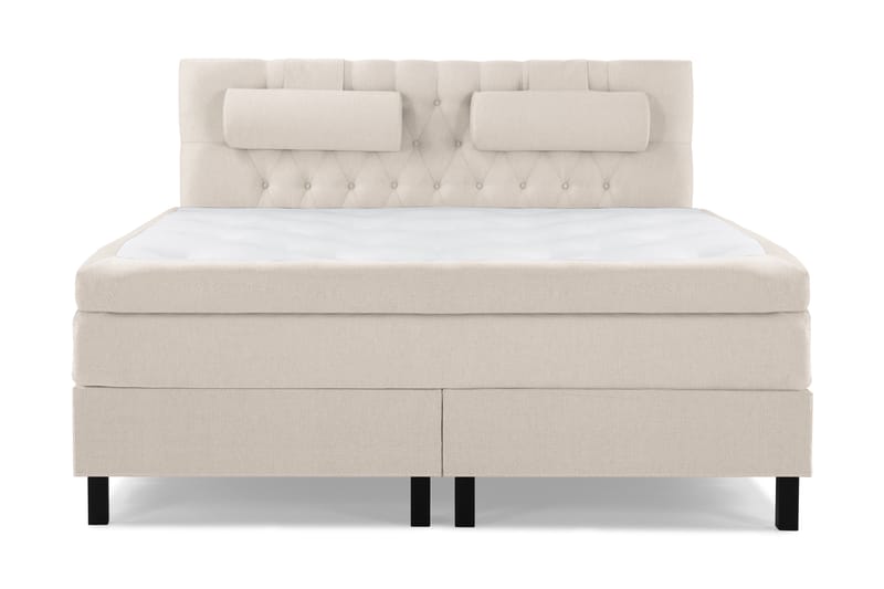 Sänkypaketti Olivia 180x200 Memorypatja Diamant Sängynpääty - Beige - Huonekalut - Sänky - Jenkkisängyt