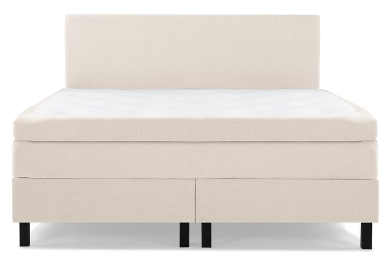 Sänkypaketti Olivia 180x200 Sileä Sängynpääty Beige - Memory - Huonekalut - Sänky - Jenkkisängyt