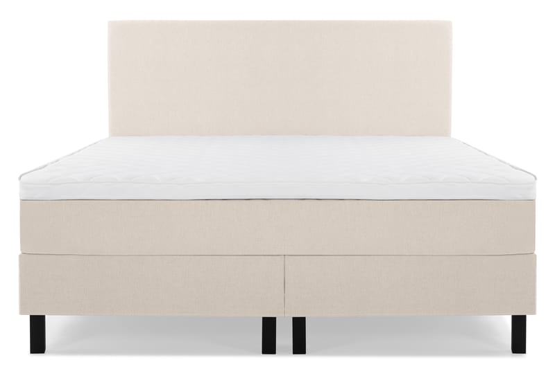 Sänkypaketti Olivia 180x200 Sileä Sängynpääty Beige - Vaahto - Huonekalut - Sänky - Jenkkisängyt