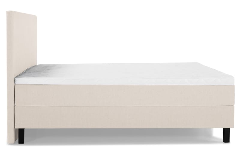 Sänkypaketti Olivia 180x200 Sileä Sängynpääty Beige - Vaahto - Huonekalut - Sänky - Jenkkisängyt