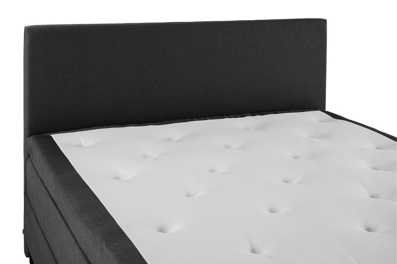 Sänkypaketti Olivia 180x200 Sileä Sängynpääty Musta - Musta/Harmaa - Huonekalut - Sänky - Jenkkisängyt