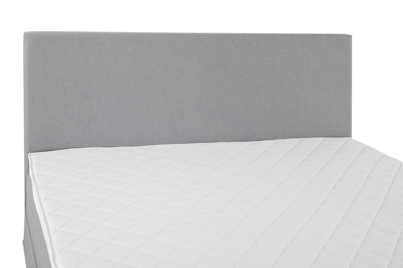 Sänkypaketti Olivia 180x200 Sileä Sängynpääty Vaaleanharmaa - Vaaleanharmaa - Huonekalut - Sänky - Jenkkisängyt