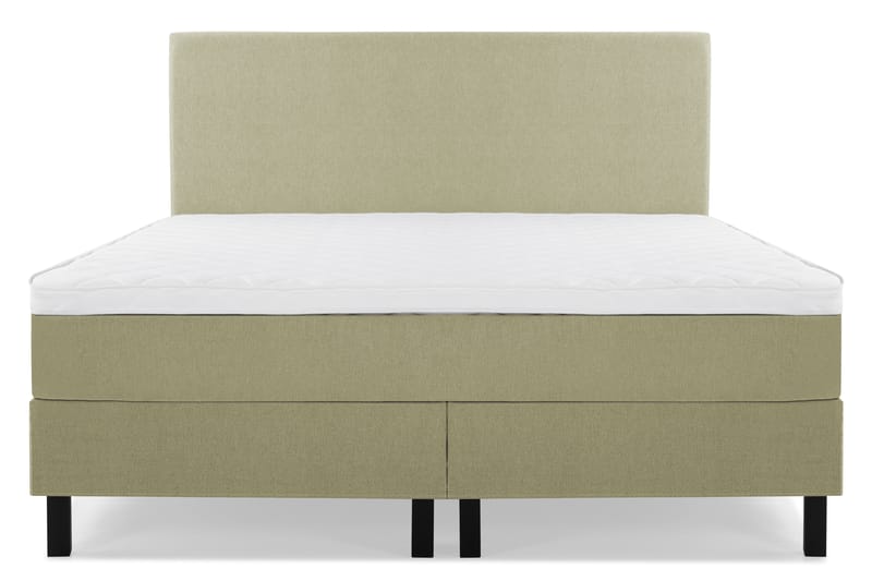 Sänkypaketti Olivia 180x200 Sileä Sängynpääty Vihreä - Vaahto - Huonekalut - Sänky - Jenkkisängyt