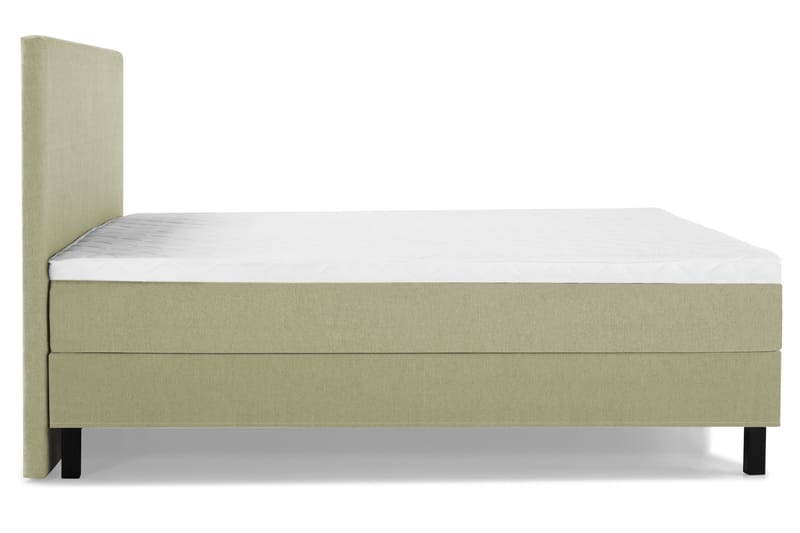 Sänkypaketti Olivia 180x200 Sileä Sängynpääty Vihreä - Vaahto - Huonekalut - Sänky - Jenkkisängyt