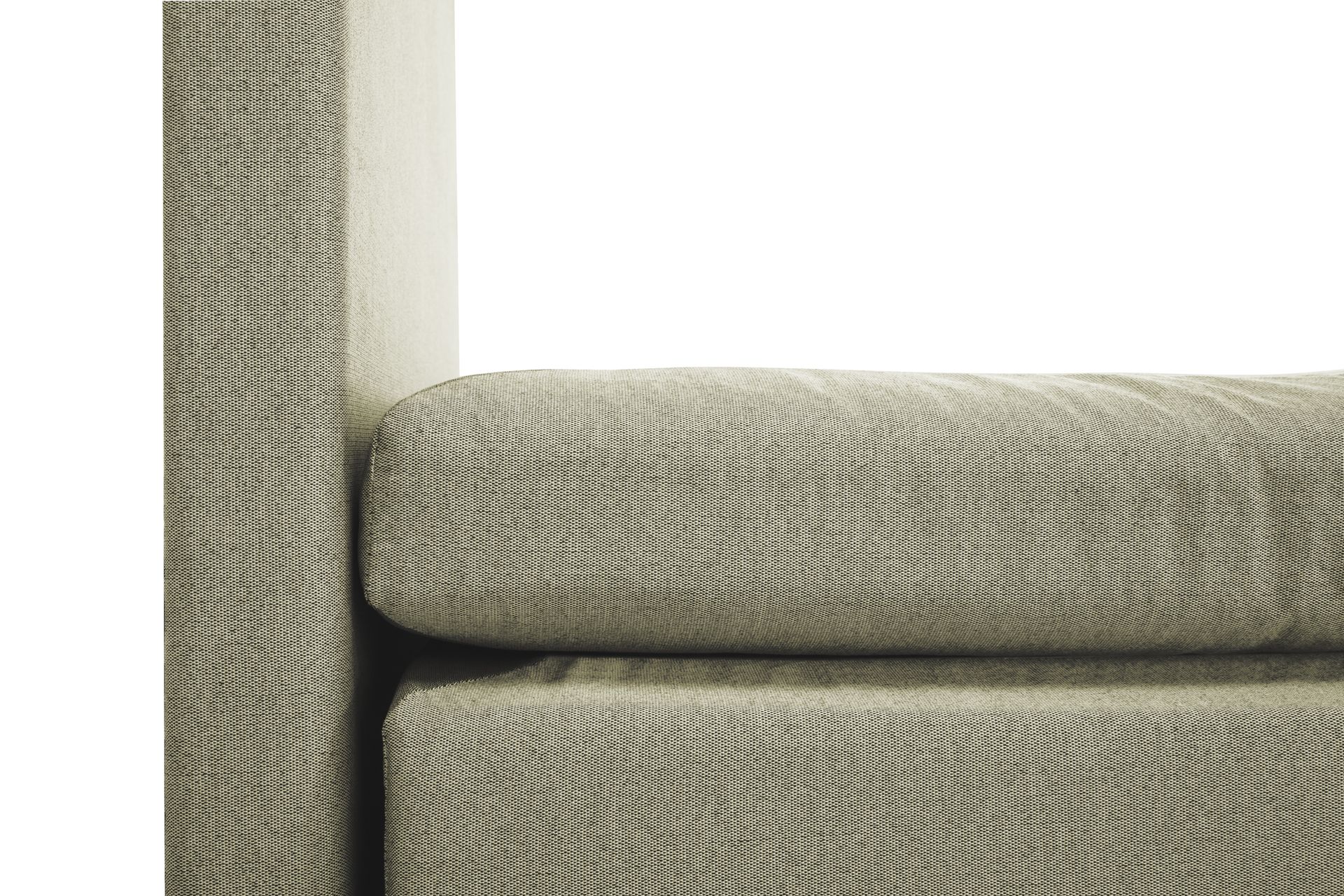 Sänkypaketti Olivia 180x200 Sileä Sängynpääty Vihreä - Polyeetteri Niskatyyny Suuri - Huonekalut - Sänky - Jenkkisängyt