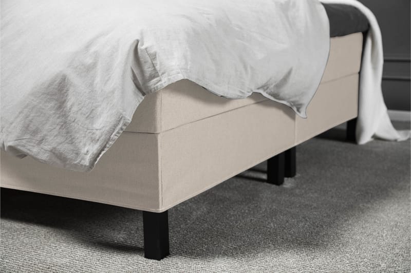 Sänkypaketti Olivia 180x200 Vaahto Diamant Sängynpääty - Beige - Huonekalut - Sänky - Jenkkisängyt