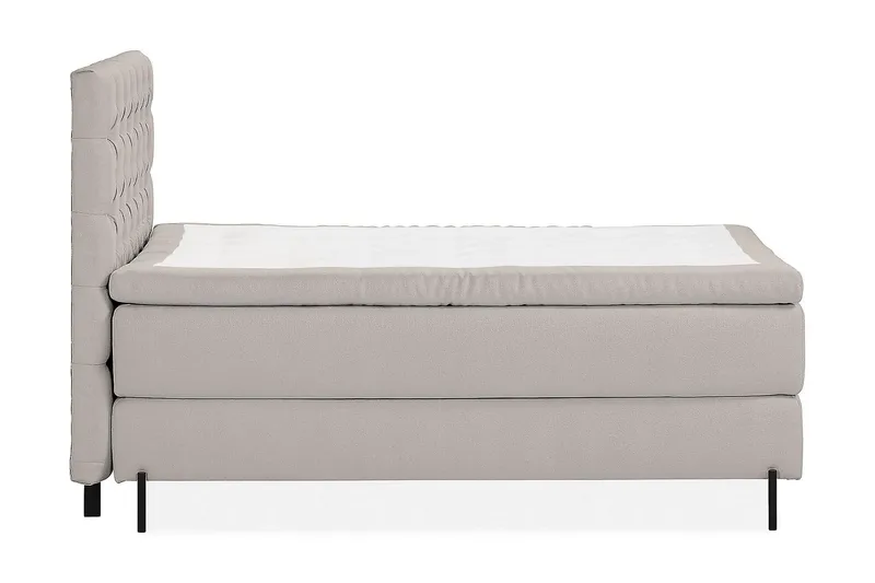 Sänkypaketti Oslo Lyx 120x200 cm Buklee - Harmaa - Huonekalut - Sänky - Jenkkisängyt
