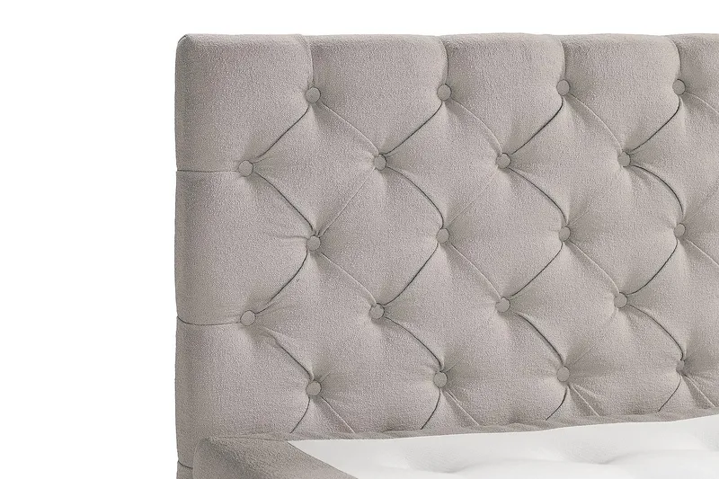 Sänkypaketti Oslo Lyx 120x200 cm Buklee - Harmaa - Huonekalut - Sänky - Jenkkisängyt