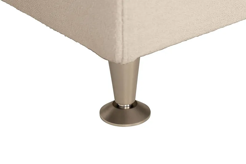 Sänkypaketti Oslo Lyx 140x200 cm Buklee - Beige - Huonekalut - Sänky - Jenkkisängyt