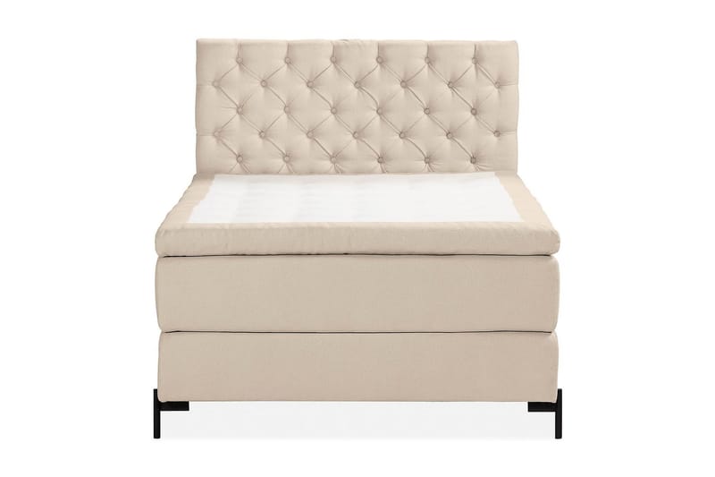 Sänkypaketti Oslo Lyx 140x200 cm Buklee - Beige - Huonekalut - Sänky - Jenkkisängyt