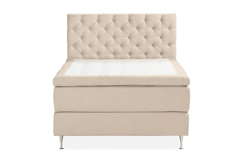 Sänkypaketti Oslo Lyx 140x200 cm Buklee Topattu pääty, Beige