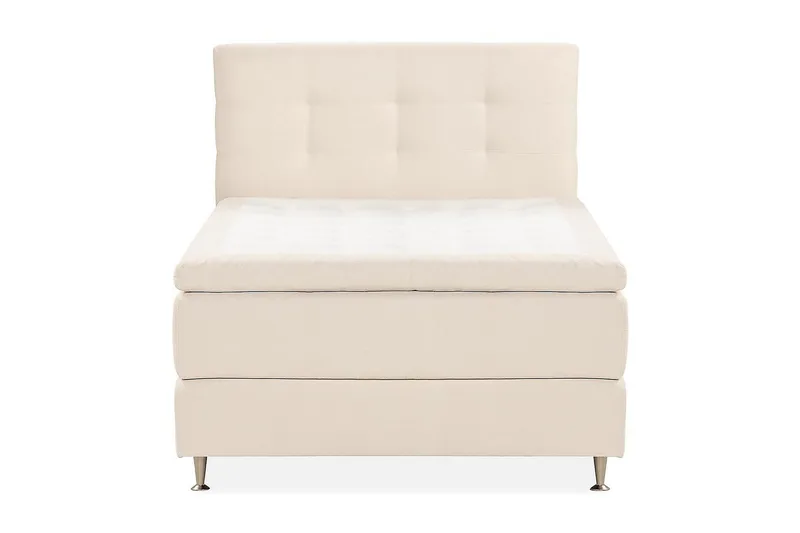 Sänkypaketti Oslo Lyx 140x200 cm Buklee - Vaaleabeige - Huonekalut - Sänky - Jenkkisängyt
