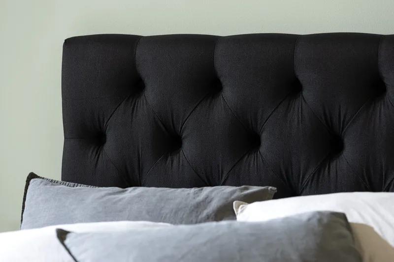 Sänkypaketti Rebeca 120x200 cm - Musta - Huonekalut - Sänky - Jenkkisängyt