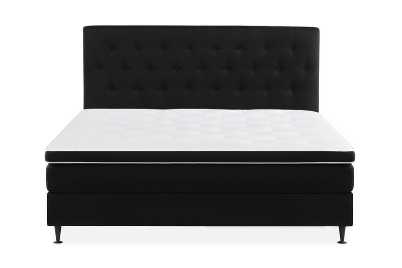 Sänkypaketti Rebeca 180x200 cm - Musta - Huonekalut - Sänky - Jenkkisängyt