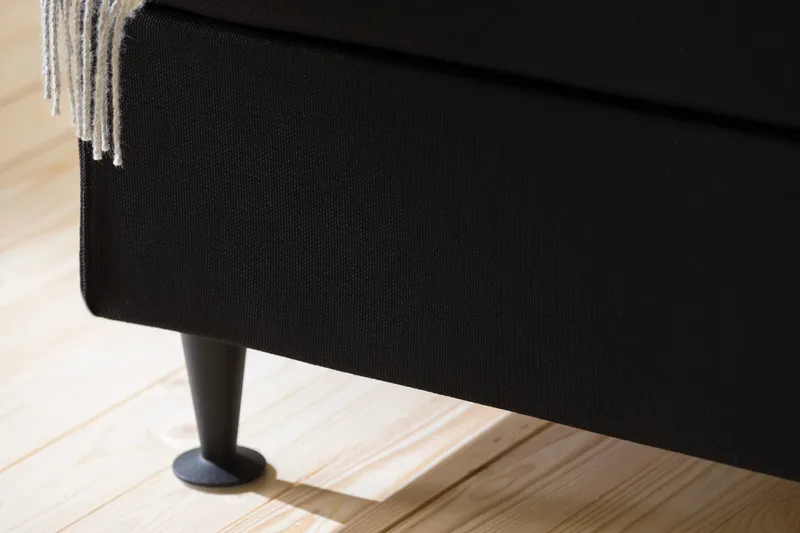 Sänkypaketti Rebeca 90x200 cm - Musta - Huonekalut - Sänky - Jenkkisängyt