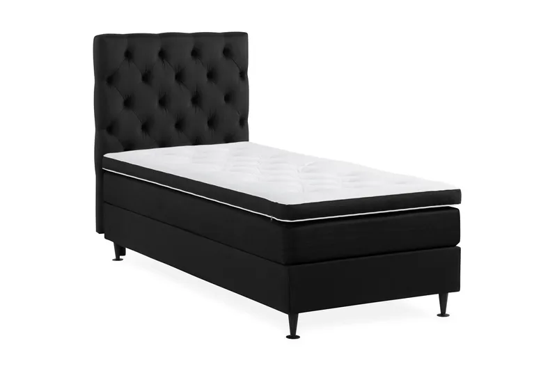 Sänkypaketti Rebeca 90x200 cm - Musta - Huonekalut - Sänky - Jenkkisängyt
